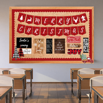Christmas - gazetka + dekoracja na drzwi i ścianę