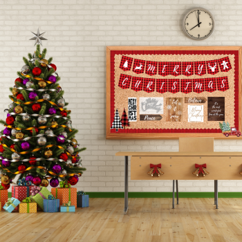 Christmas - gazetka + dekoracja na drzwi i ścianę