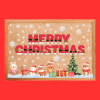 Christmas - gazetka + dekoracja na drzwi i ścianę