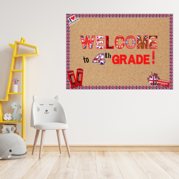 Welcome - gazetka na rozpoczęcie roku w londyńskim stylu