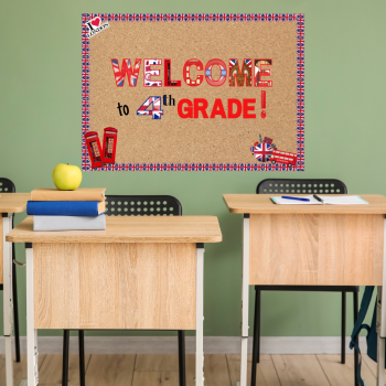 Welcome - gazetka na rozpoczęcie roku w londyńskim stylu