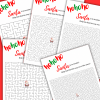 Christmas set - Zestaw materiałów świątecznych dla klas 1-8