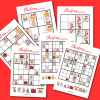 Christmas set - Zestaw materiałów świątecznych dla klas 1-8