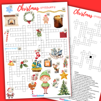 Christmas set - Zestaw materiałów świątecznych dla klas 1-8