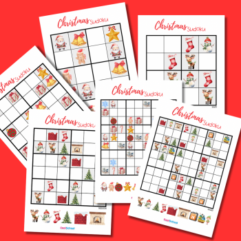 Christmas set - Zestaw materiałów świątecznych dla klas 1-8
